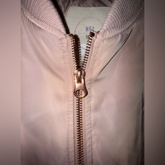 Hei Hei Anthropologie-Pink Bomber Jacket. Size XS VGUC - Picture 3 of 12